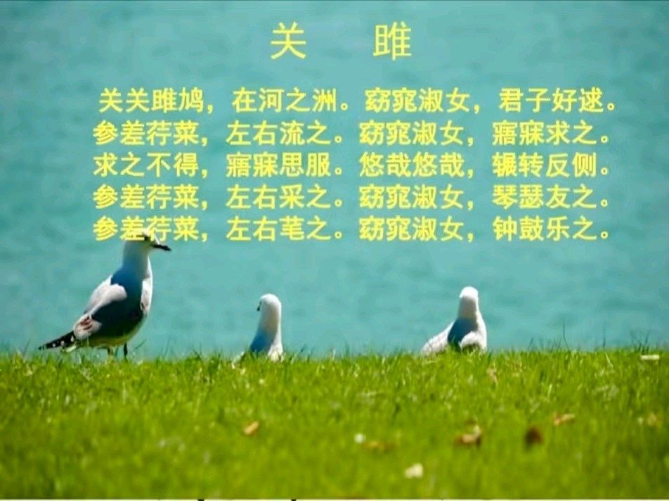 诗经拾零七律两首 文/孙德江 ‖东方《品语亭》诗社
