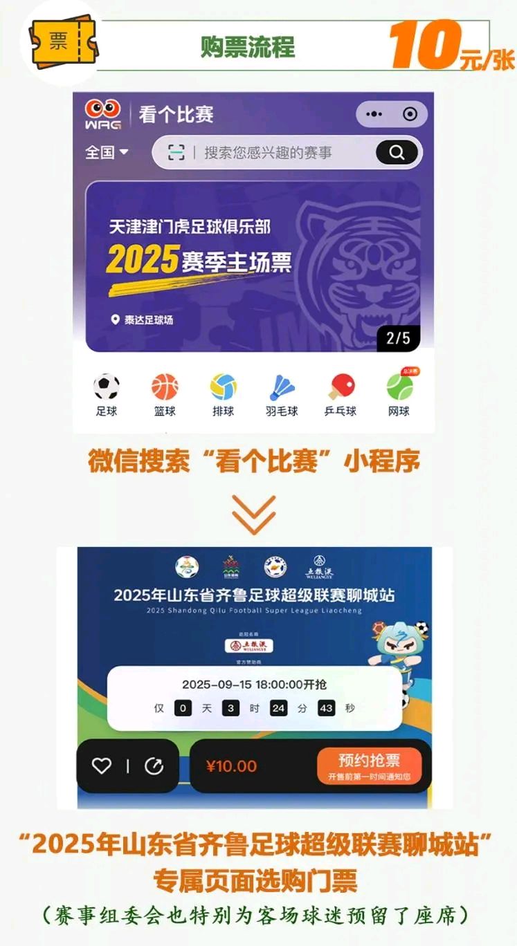 票价10元！聊城传奇队“鲁超”首秀门票销售火爆（图2）