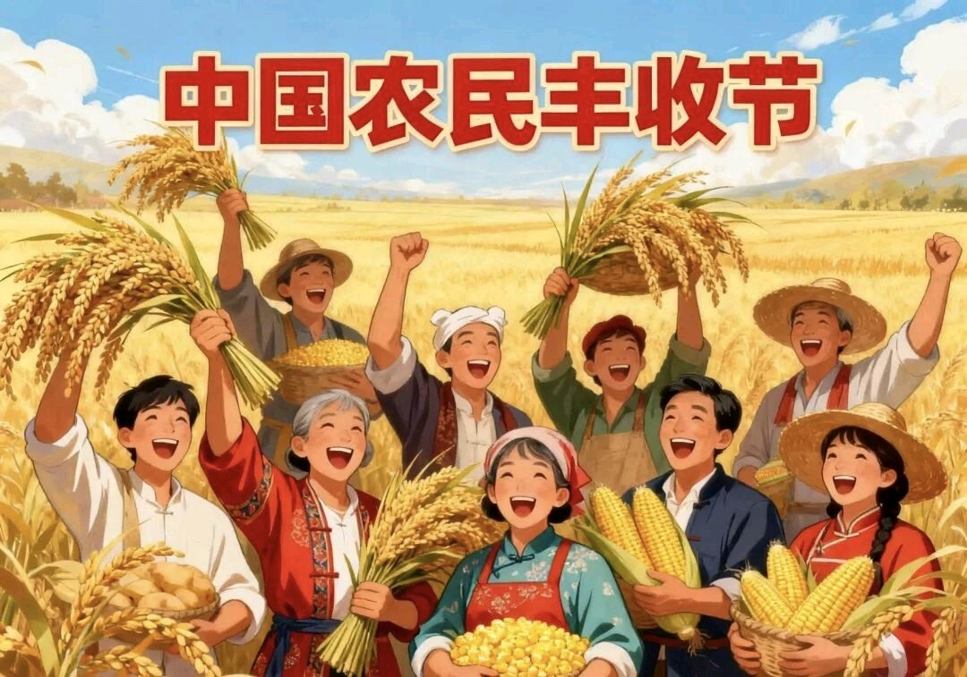 小重山*农民丰收节得句金夜（兰州）（图3）