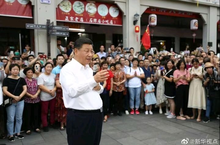 《三元七绝》~领袖视察潮州五周年/詹成（图2）