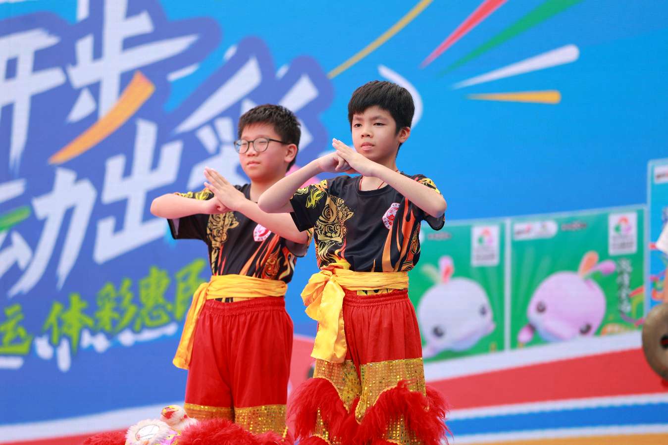 北京路狮跃少年狂 非遗新声贺全运（图6）
