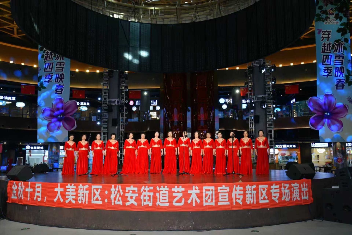 哈尔滨新区松安艺术团金秋十月再放异彩，作者阳光（图9）