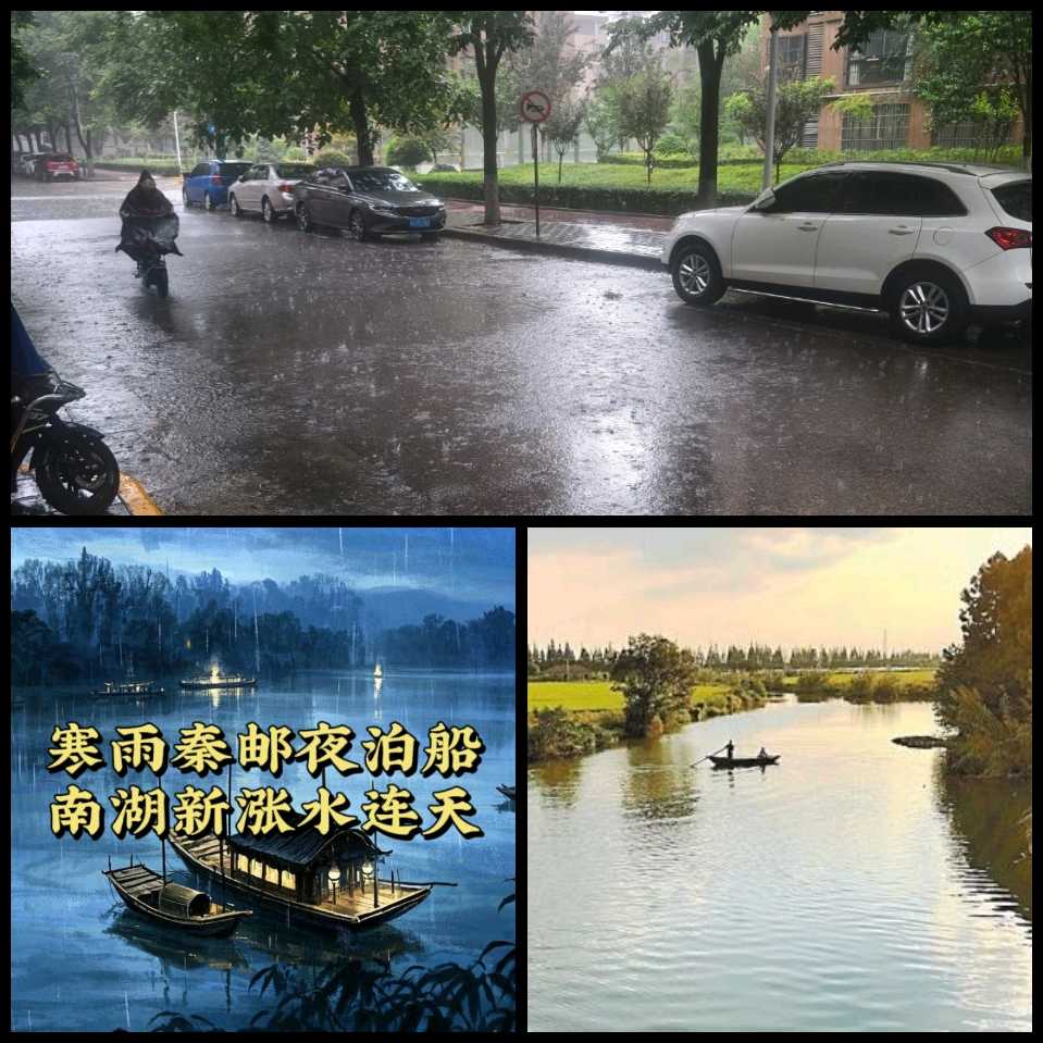 【重磅推出】鲁坡//七律•渴盼天晴+依法维权终会赢-[家乡久雨叹]《精短文学》系列作品展（图5）