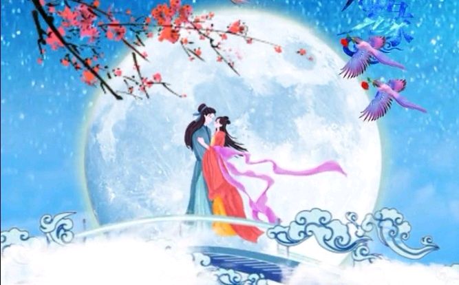《月亮里的故事》作者/张维清 诵读/冬日艳阳 编辑制作/雨杉【花雨馨声】第788期（图5）