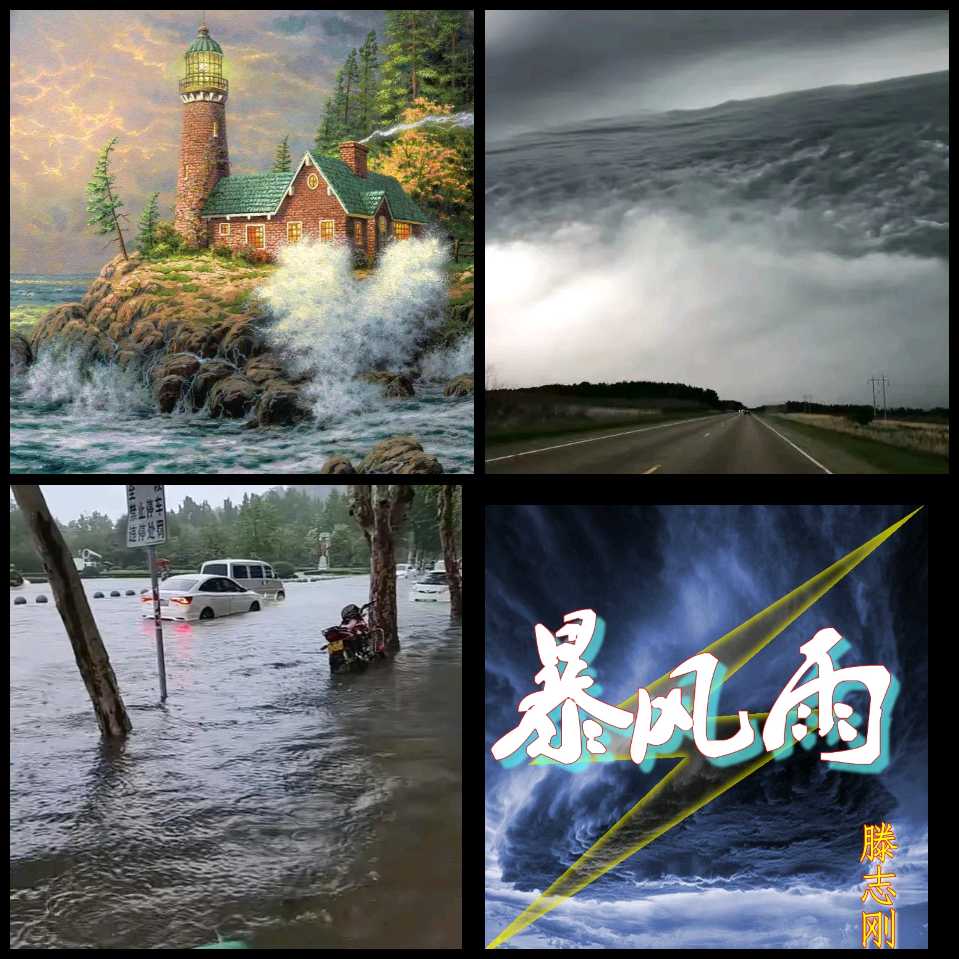 【重磅推出】鲁坡//七律•渴盼天晴+依法维权终会赢-[家乡久雨叹]《精短文学》系列作品展（图6）