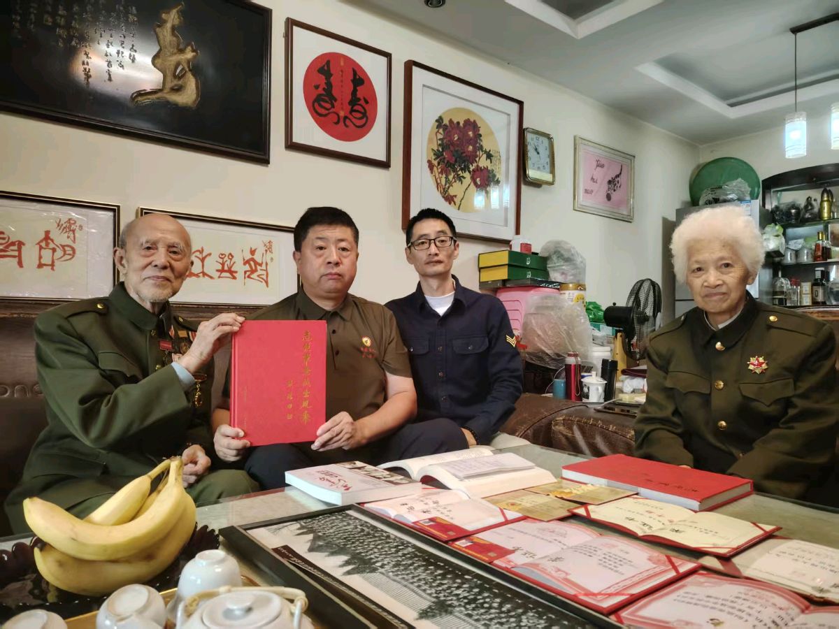 追忆红色足迹，赓续爱国情怀——拥军爱警网慰问抗美援朝老兵（图3）