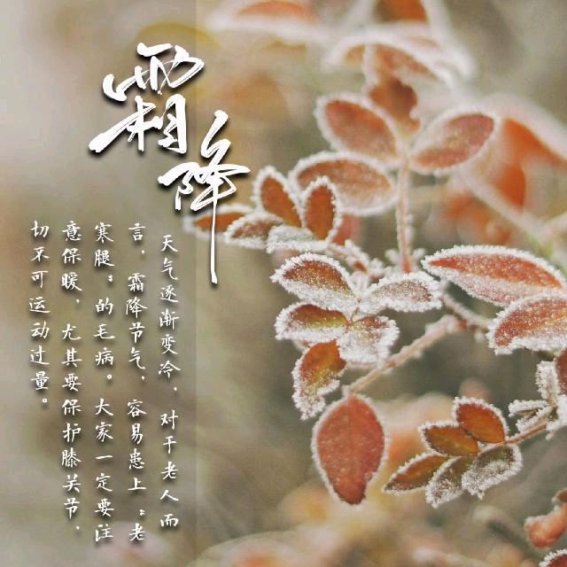 【荣耀中国】七绝 • 霜降王富保(山西和顺)（图3）