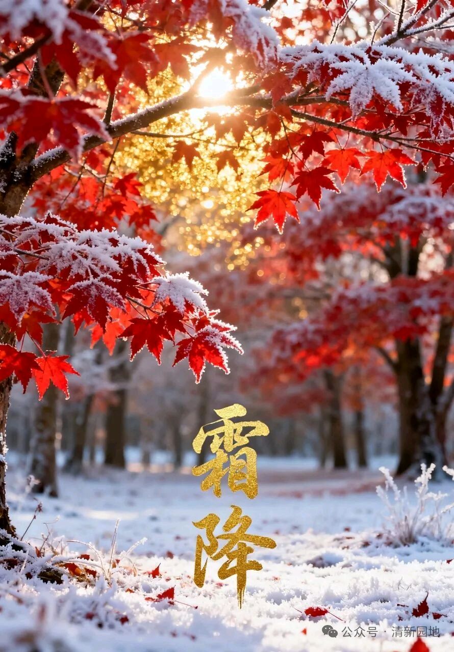 七律•霜降 诗情画意（广东）（图4）