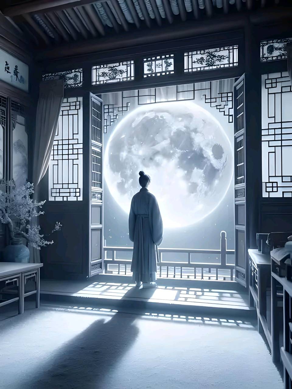 欣赏刘国星老师卜算子·秋夜思（图3）