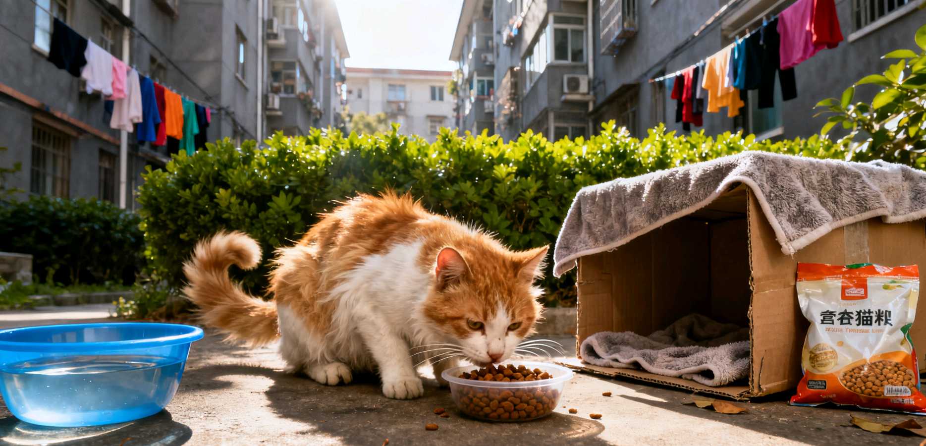 【豆蔻诗社】我是一只流浪的猫———猫言猫语文/侃篱笙(高树业)（图5）