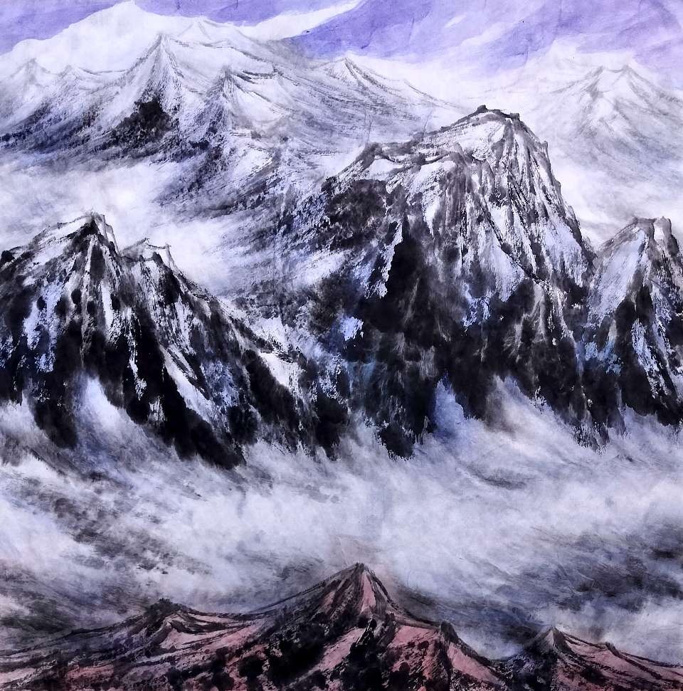 吴马西部印象山水形式美学特征研究(图3)