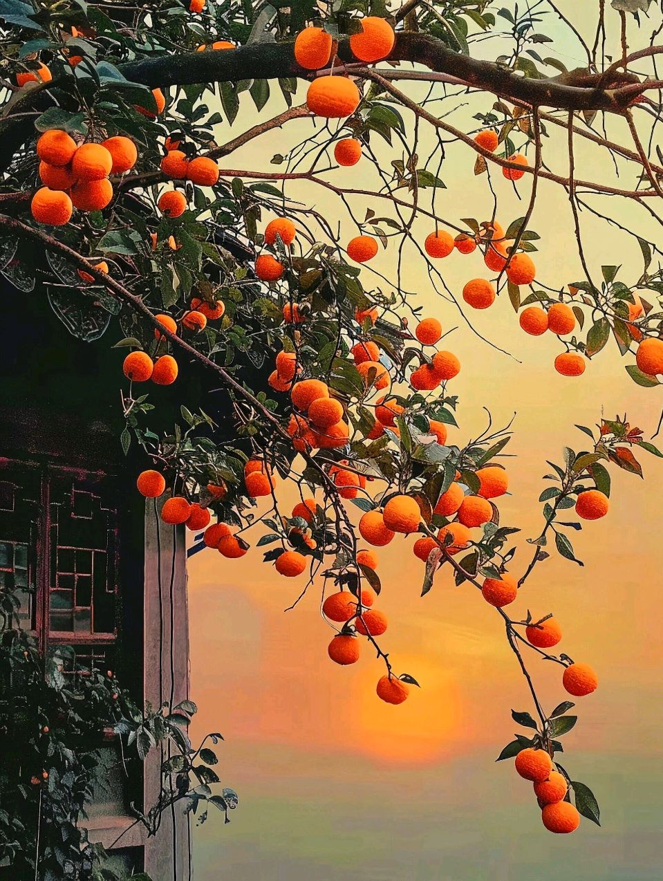 陕西作者母明义《我的柿子情》（图11）