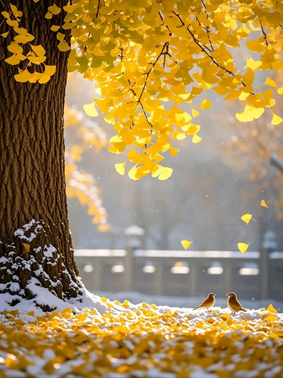 【新山东文学社】《银杏飘香醉深秋》作者/张秀祥 主播/星空(图6)