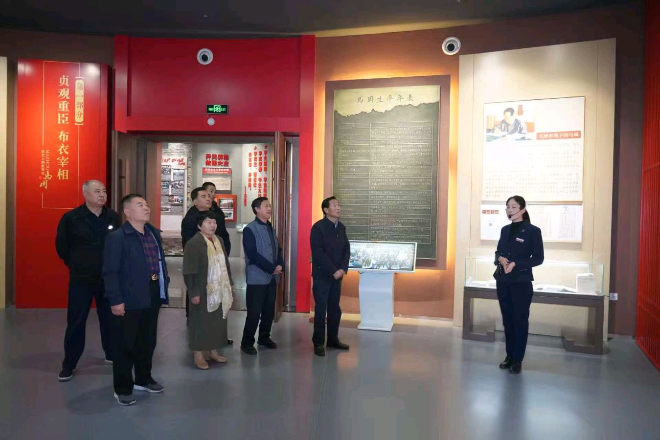 【简讯】莱芜 阳谷 莘县文友来我区博览馆参观交流（图7）