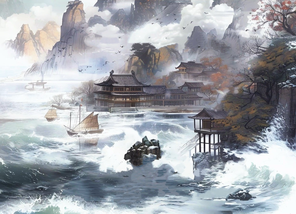 长江落日之三:江城千古流霞作者:郭庆春 播读:张蕾(图4)