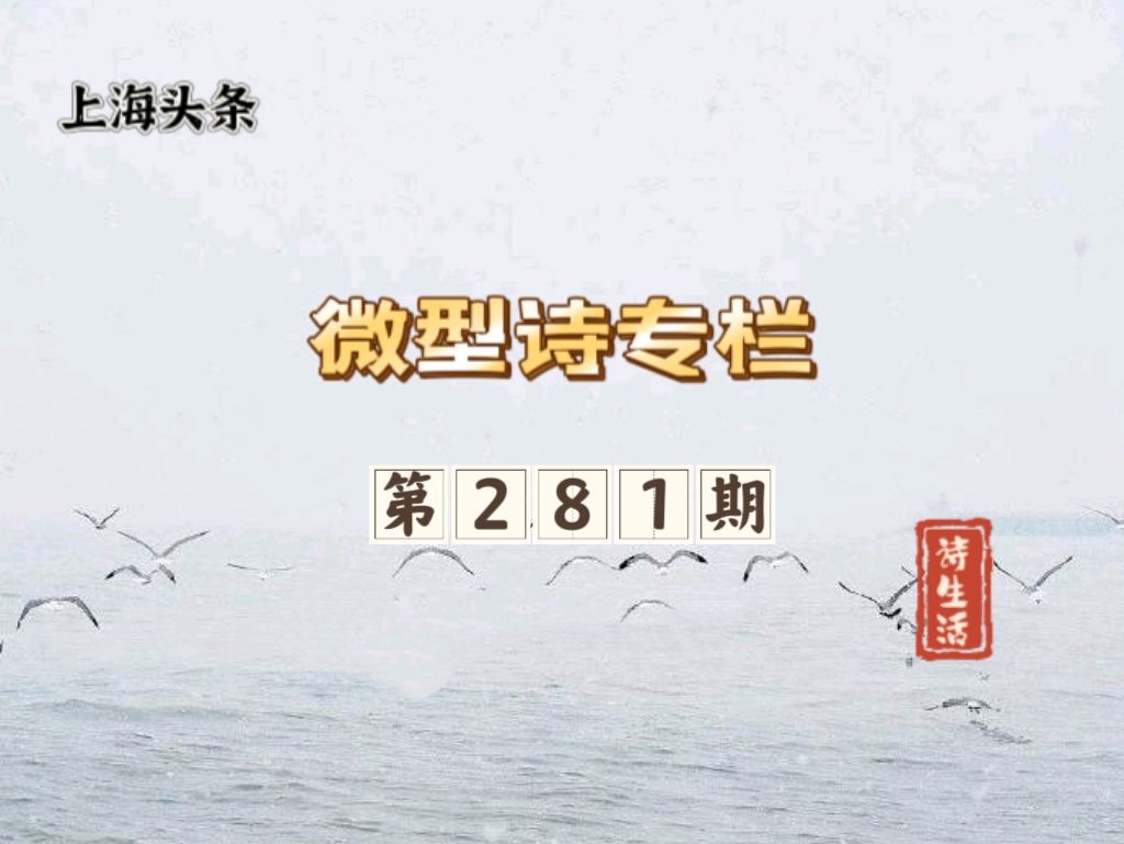 【诗生活】微型诗专栏第281期：自选诗合集
