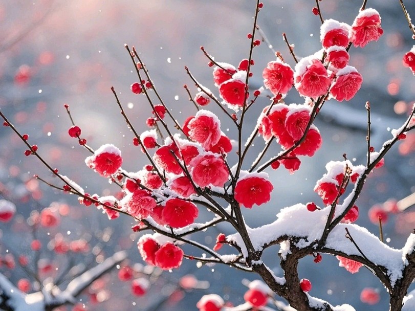 望梅花·冬日漫兴金夜（兰州）（图4）