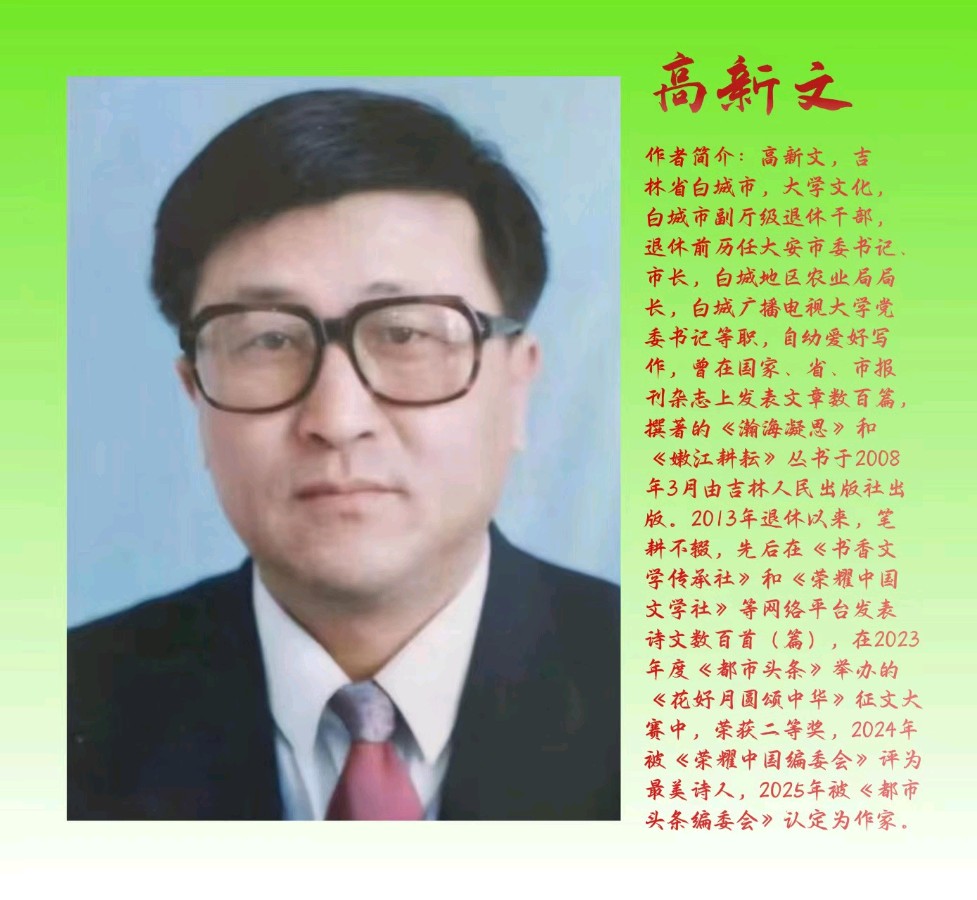 【荣耀中国】文学社*自由体《廉洁从政当清官》作者Ⅱ高新文（图7）