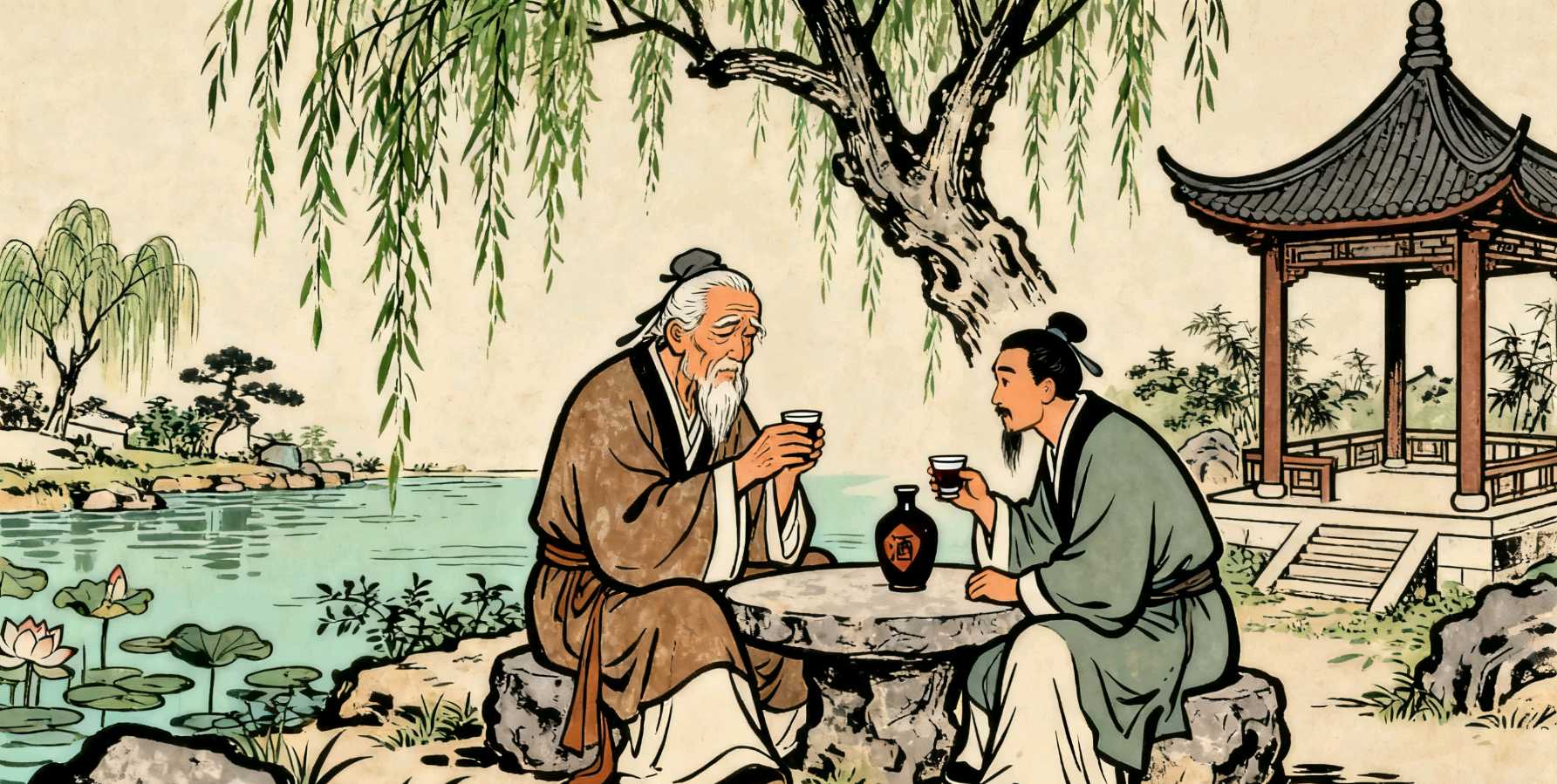 【荣耀中国】文学社*蝶恋花~四友詞/姜涛(長春)（图3）