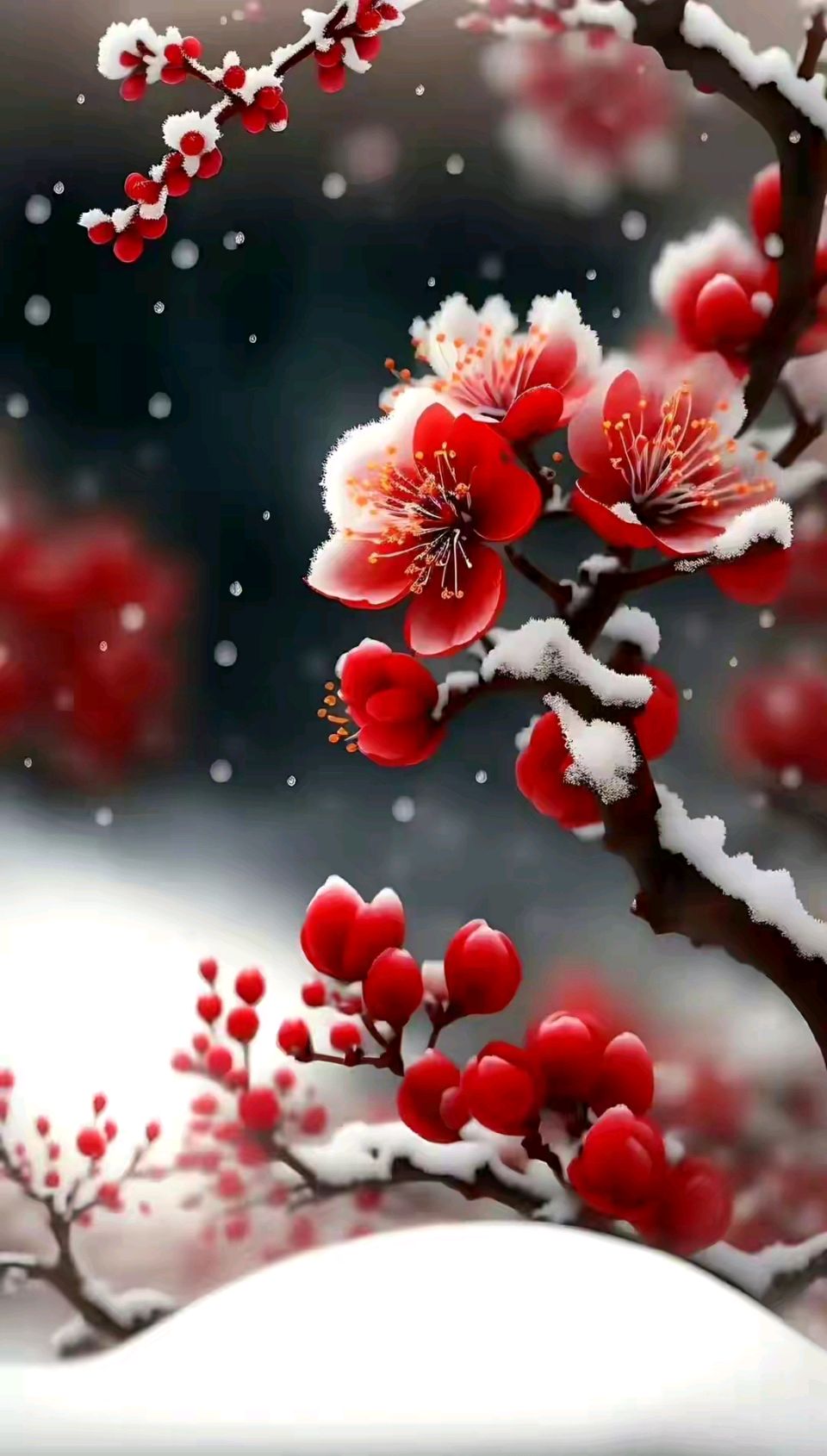 【荣耀中国】五绝 梅花冻雪开文/南山翁（图4）