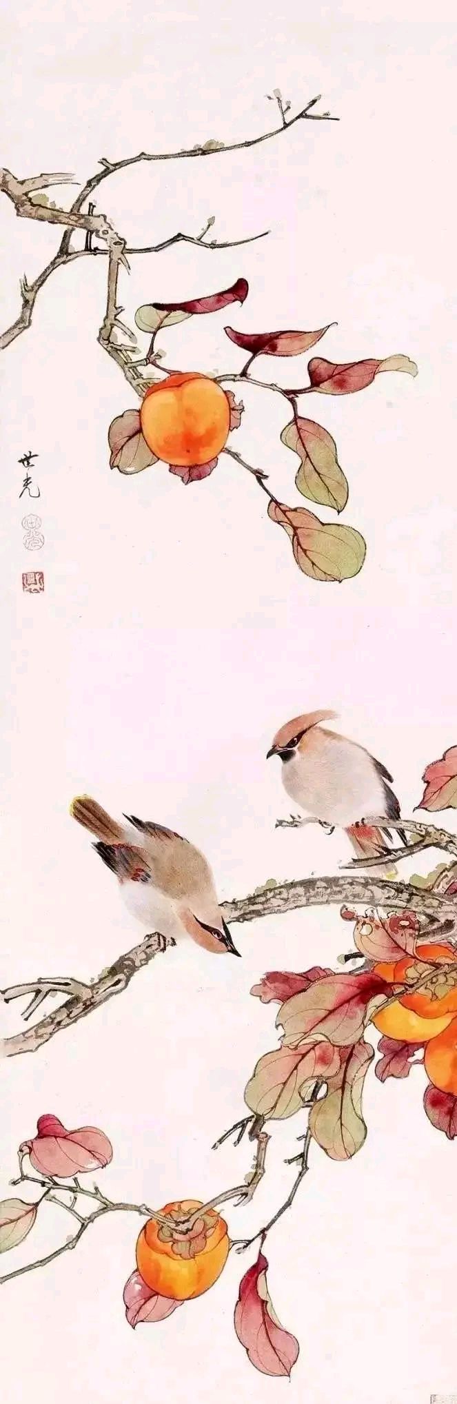 当代知名诗词家严宗碧老师精彩咏柿佳作与君共赏（图2）