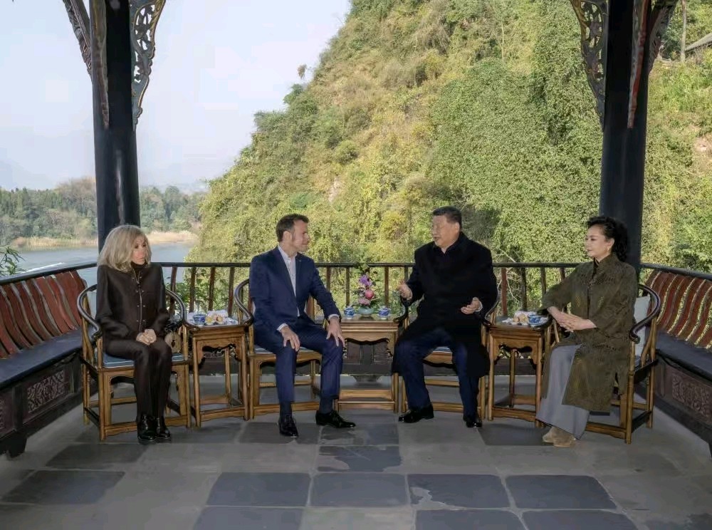 【中国诗人】第848篇（名家风采）共溯都江堰文明，共绘绿色发展新篇——绿色发展联盟全球理事会视角下的中法非正式会晤（双语版）//作者：李文兵（图4）