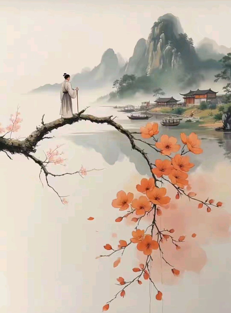 【蓝月亮诗刊】签约诗人：深山居士/咏江心屿（外九首）（图3）