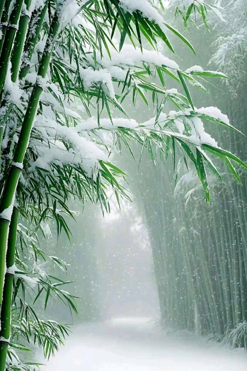 【荣耀中国】文学社*武陵春·冰川秀色（李清照体）词中的冬韵（二）文/黄志忠（图3）
