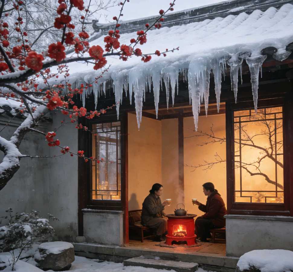 「七言诗」冬至今朝细雨霏（图5）