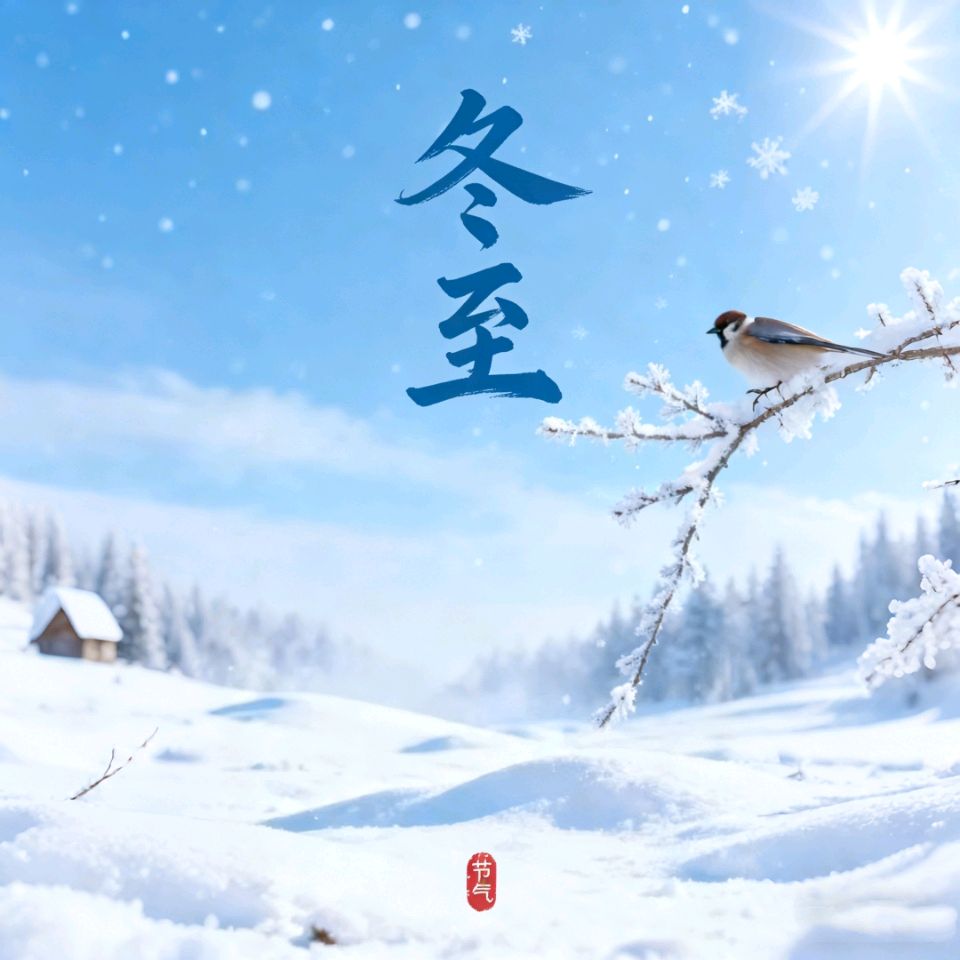 一笔新笺凝墨，两段旧情牵心，与君共吟冬至长歌！🙏🙏🙏🌹🌹🌹冬至浅吟文/青山新雨（图3）