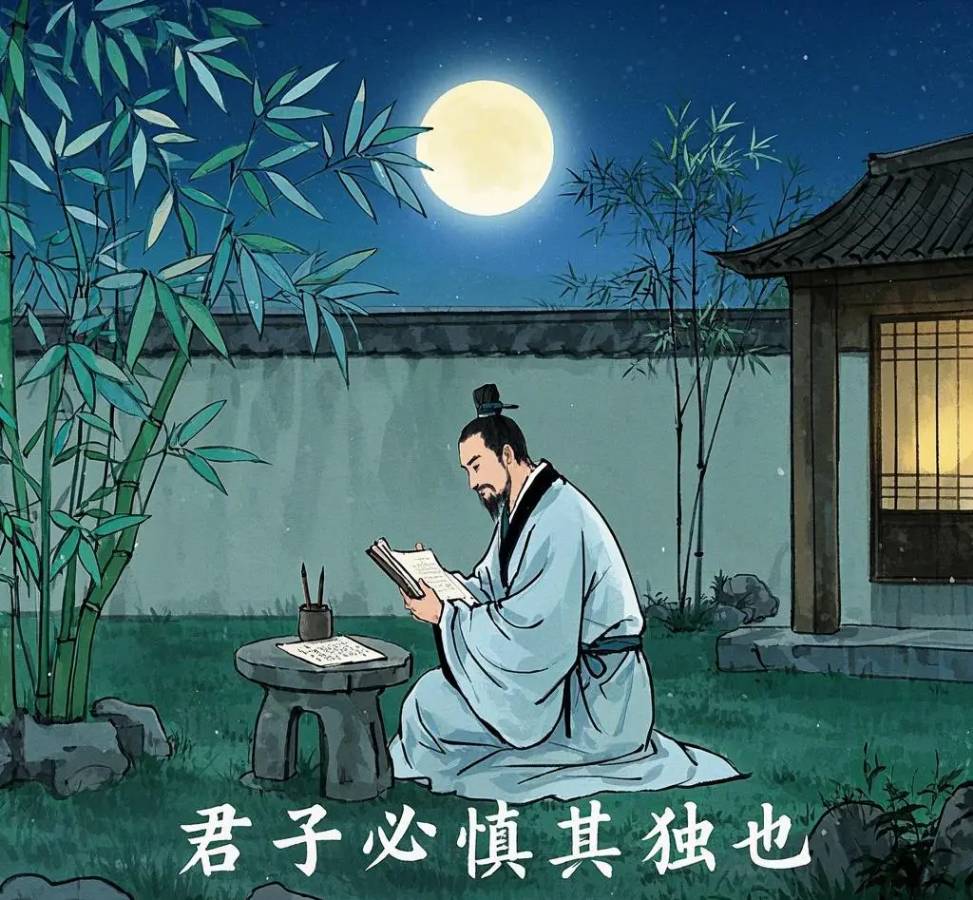 【新山东文学社】《慎独与反省(外一首)》作者/边风(图3)
