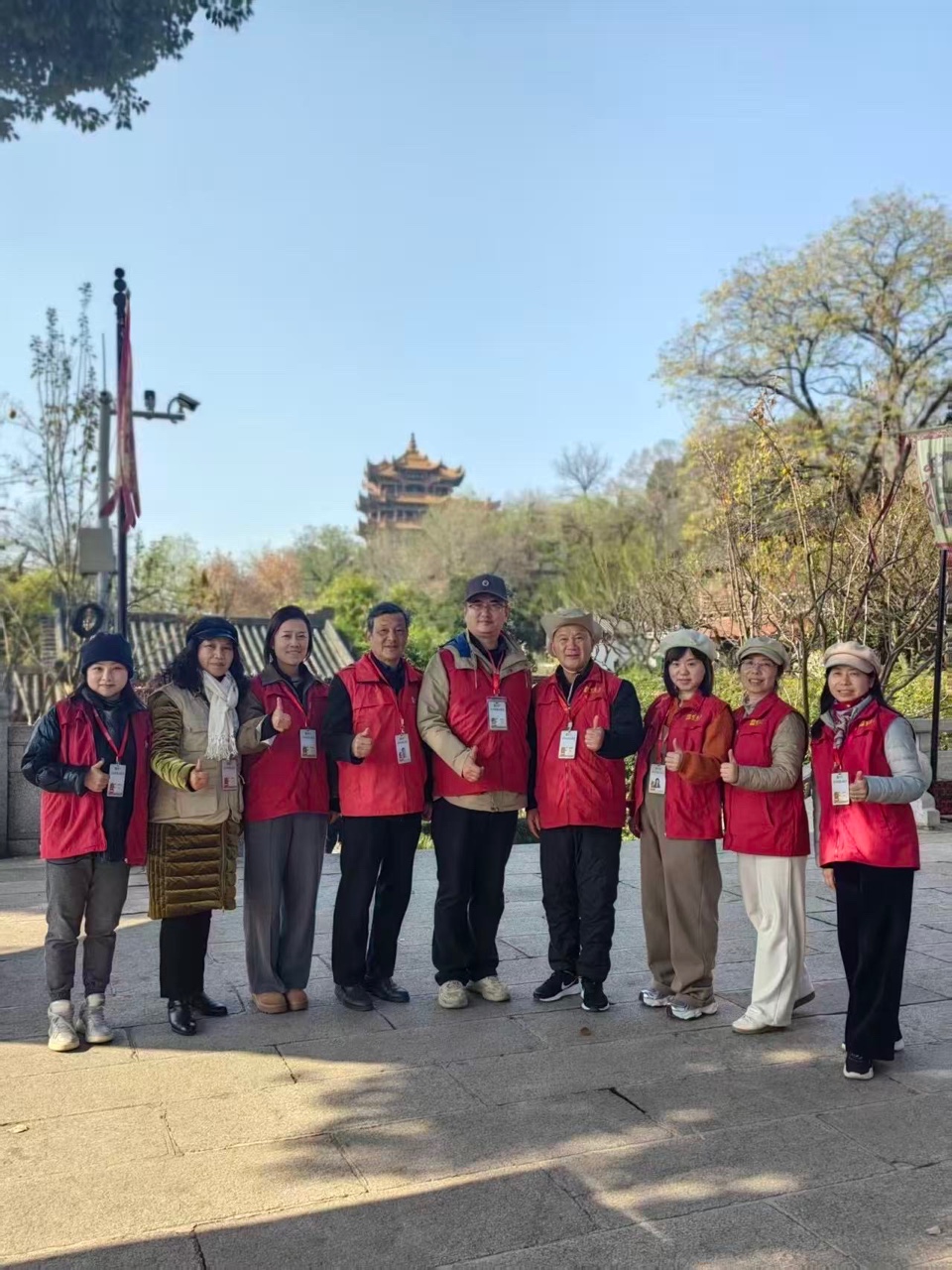 周智敏：志愿同行 鹤鸣四方——黄鹤楼诗词讲解志愿者团队周四组2025年志愿服务工作总结（图3）