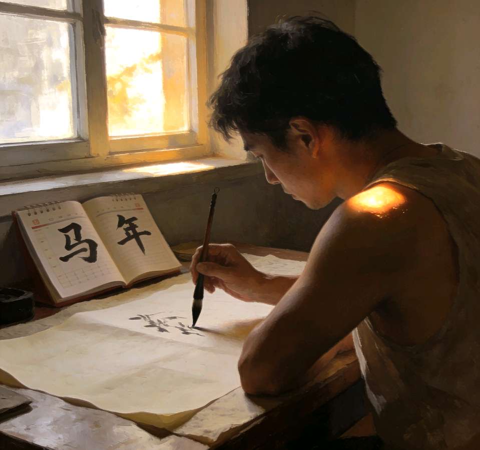 「现代诗」奔马逐新（图2）