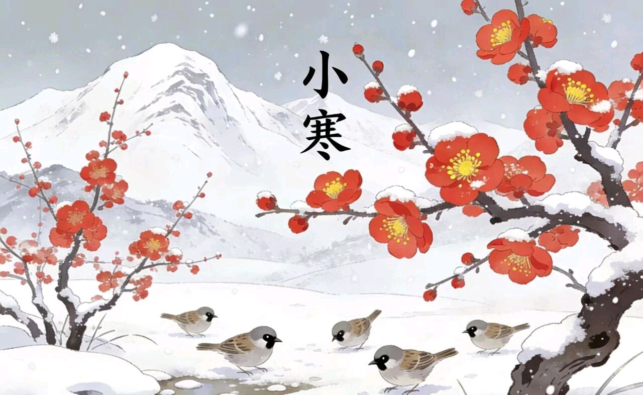 藏头诗:今日小寒文/王俊杰(天津)（图3）