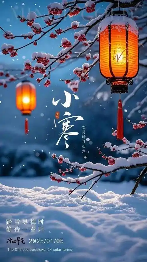 （原创）《鹧鸪天 • 小寒》（晏几道体）文/梁正明（重庆）