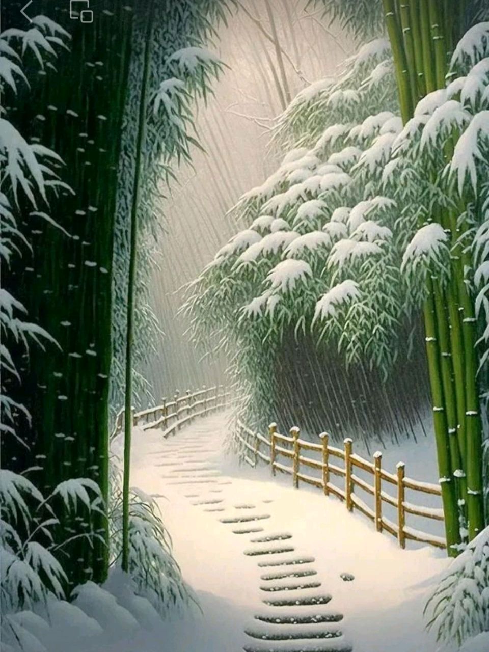 （原创）《苏幕遮 • 庭院小雪》（范仲淹体）文/梁正明（重庆）（图3）
