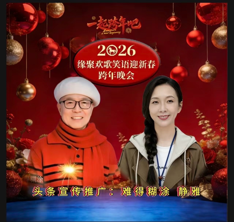 万马奔腾贺新岁 欢歌笑语聚知音——2026跨年晚会重磅献映 以声传情 以乐庆岁 头条发布：雅韵声情（晨曦声像）头条编辑部 发布/编辑：海韵 出品：晨曦声像（图18）