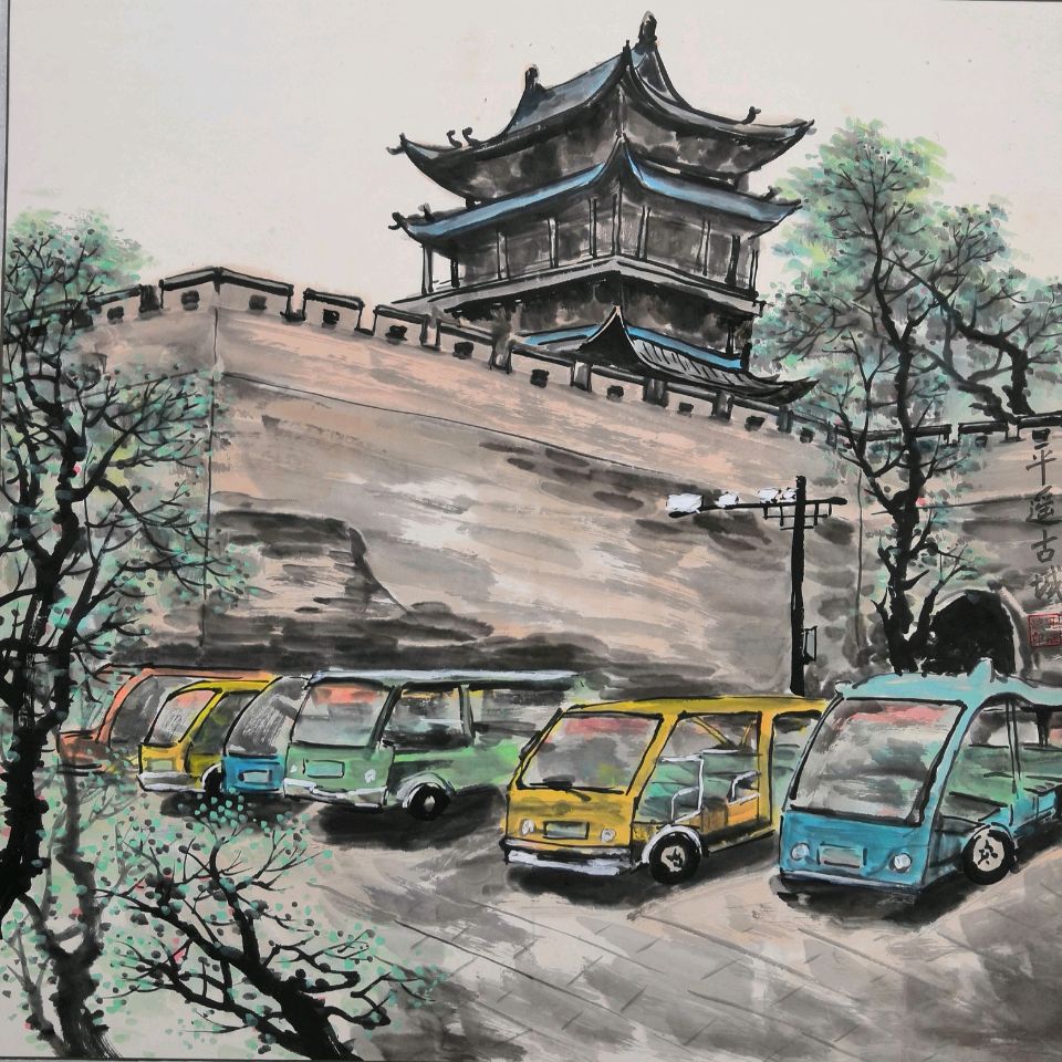 蛇纹古篆铭新历.马迹春风拓远途∥刘耀华.唐江.冯继斌.班镇.莫天华.李昇寿.刘兴华.聂桂生.李学民.李荫达.牛在坤等佳作欣赏∥漓江诗书画社微刊都市头条290期(图19)