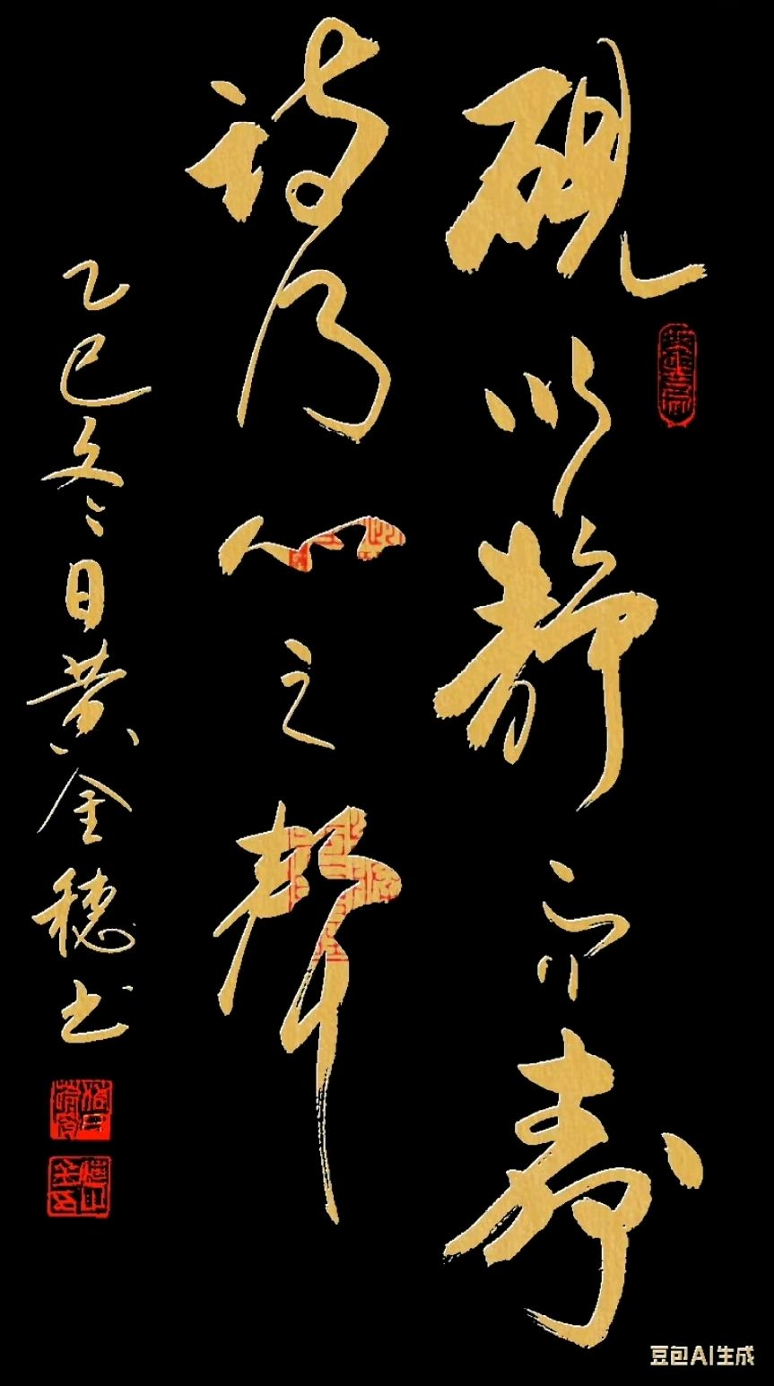 蛇纹古篆铭新历.马迹春风拓远途∥刘耀华.唐江.冯继斌.班镇.莫天华.李昇寿.刘兴华.聂桂生.李学民.李荫达.牛在坤等佳作欣赏∥漓江诗书画社微刊都市头条290期(图38)