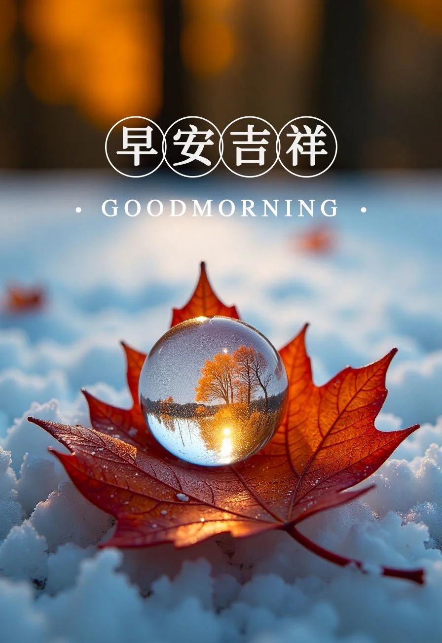 ［佳作欣赏］早安·暖冬//文/雪中行