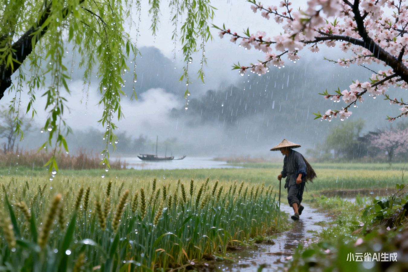 【荣耀中国】文学社*七律•春协奏曲（五首）平水韵文/吴加林（江苏盐城）（图5）