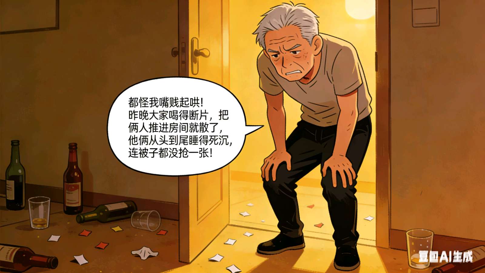 「幽默故事」荒诞闹剧（图16）