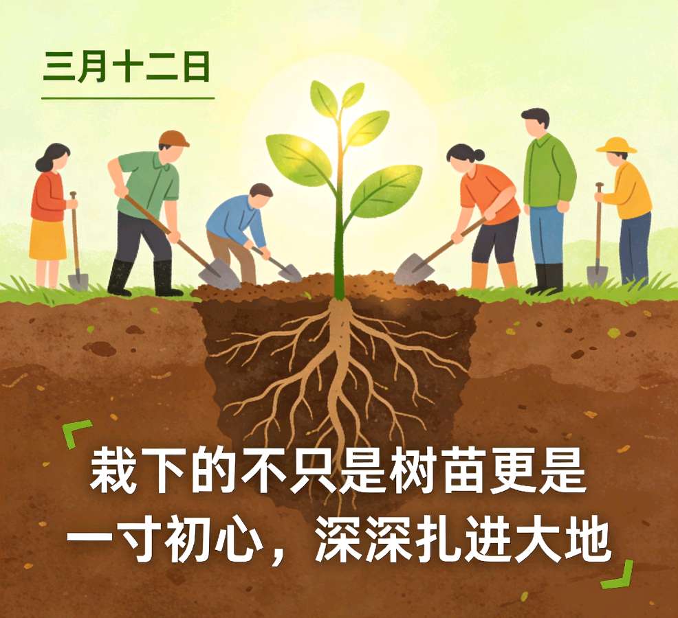 「现代诗」又是一年植树节（组诗）（图3）