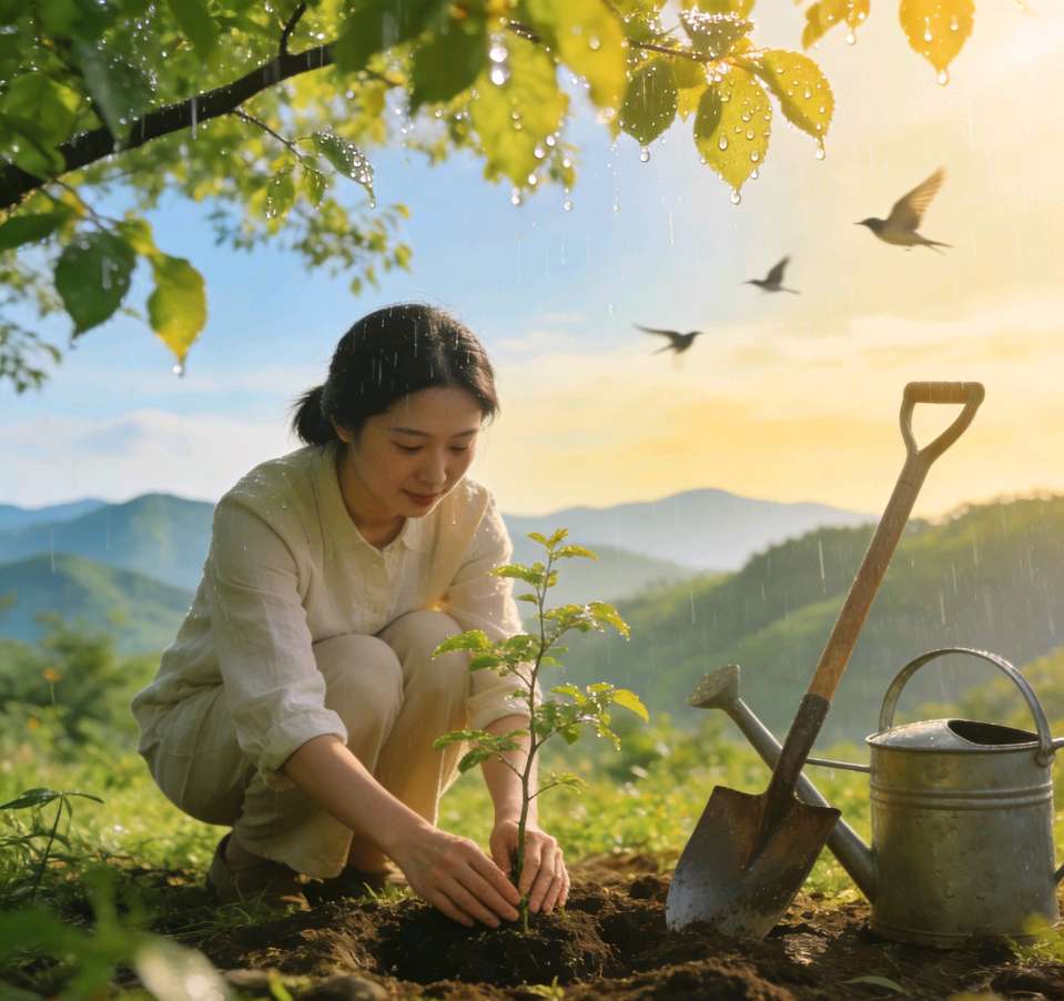「现代诗」又是一年植树节（组诗）（图4）