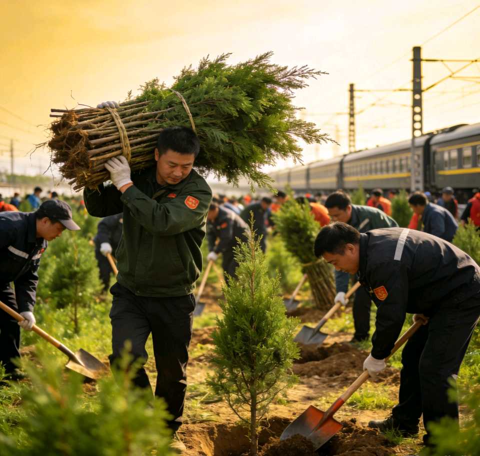 「现代诗」又是一年植树节（组诗）（图6）