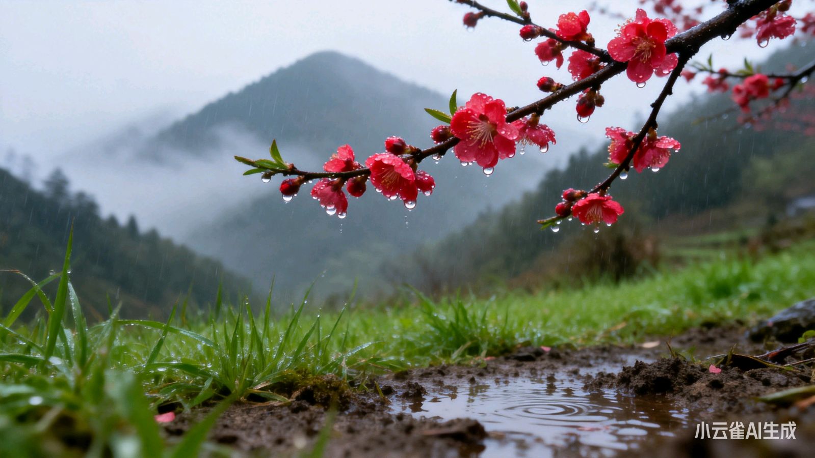 【湘江诗苑】二群《桃花》专题诗隆重推荐(图11)