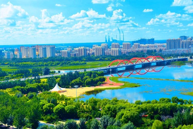 热吻辽河公园－－有感围辽河两岸五十里地打造一个辽河公园/作者：师永德