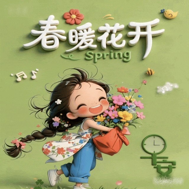 七绝三首 觅春 戏春 醉春/作者：平安是福（图3）