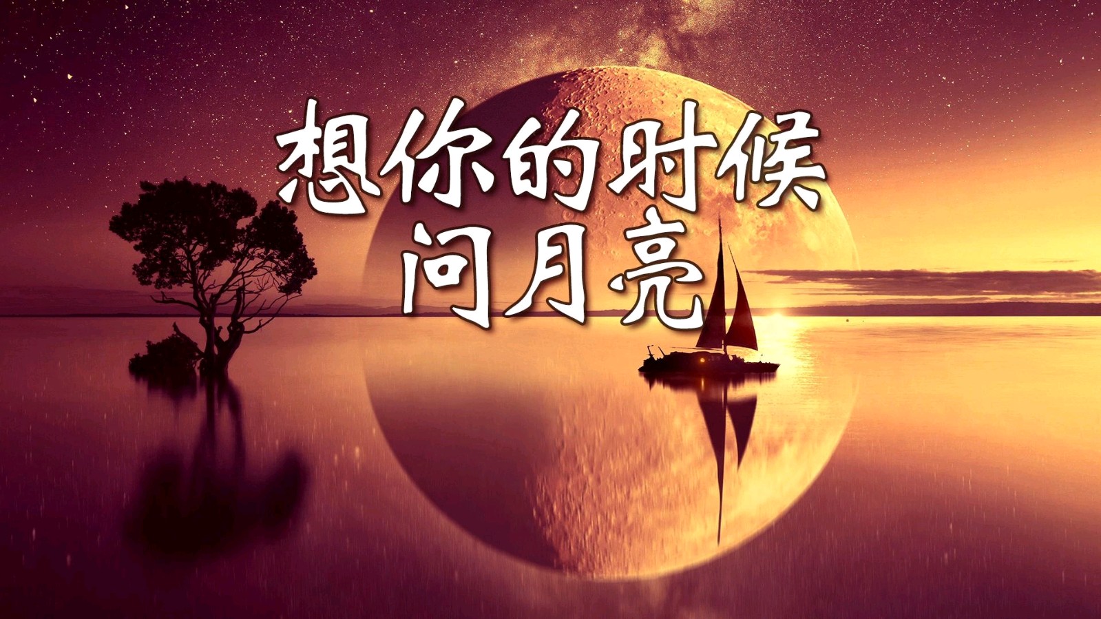 【明心文学】明心/想你的时候问月亮 主播/薇薇(图2)
