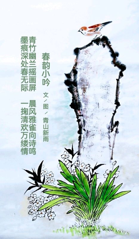 春韵小吟文/图/青山新雨一一一（图3）